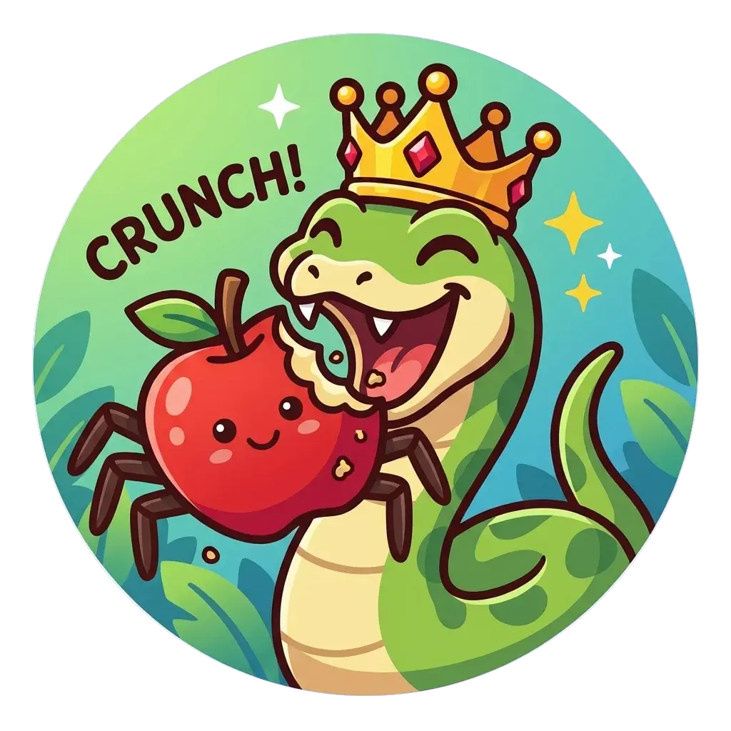 Snakey Launch — snake physics game logo